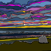 Sunset Couple 6a 2012