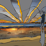 Sunset Fishing 2a 2012