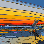 Sunset Surfer 6 2012