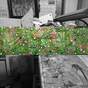 Squares Fit - plexiglass shadow art