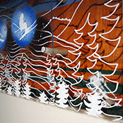 Plexiglass Shadow Art