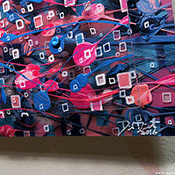 Squares Fit - plexiglass shadow art