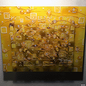 Squares Fit - plexiglass shadow art