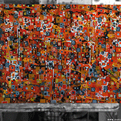 Squares Fit - plexiglass shadow art