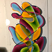 Plexiglass Shadow Art