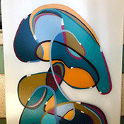 Plexiglass Shadow Art